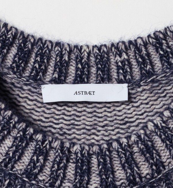 ASTRAET「＜ASTRAET＞3G ショートスリーブ クルーネックニット」|ニット・セーター|