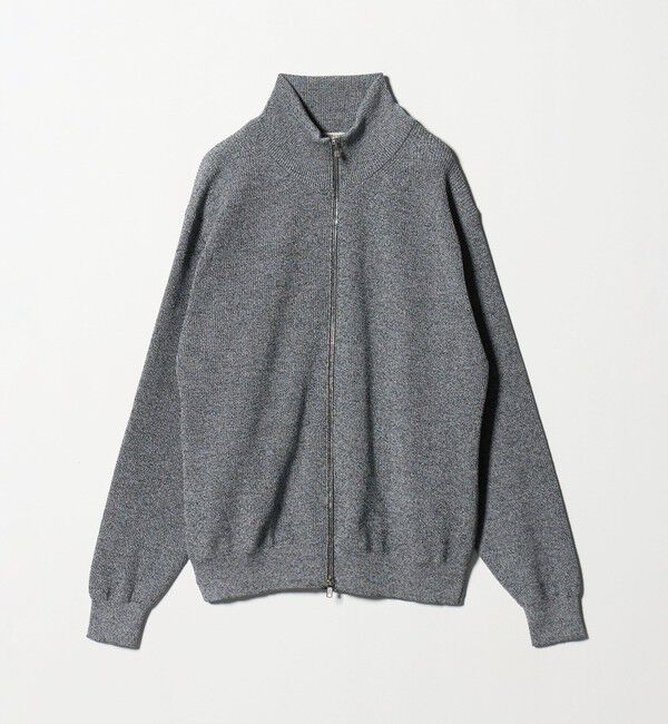UNITED ARROWS「ジップアップ ドライバーズニット」|カーディガン|