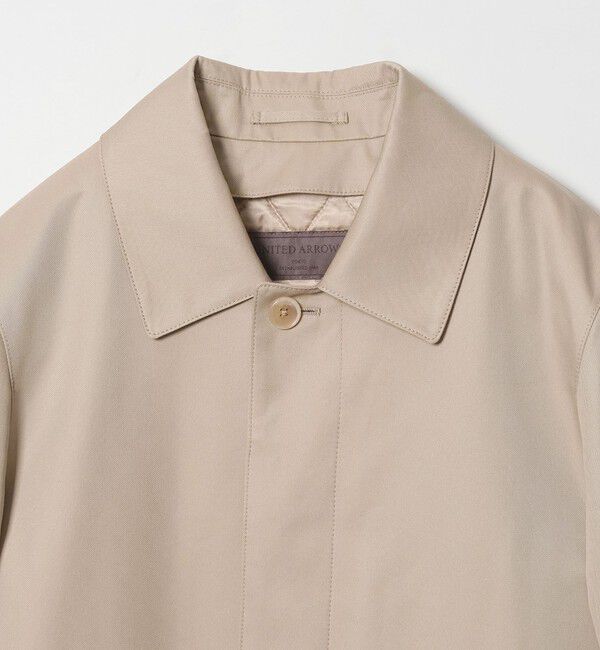 UNITED ARROWS「ギャバジン ステンカラーコート 撥水」|ステンカラーコート|