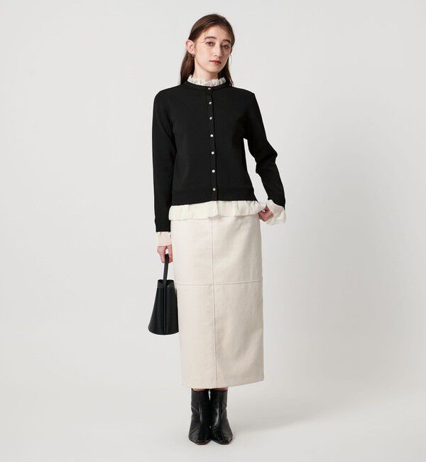 UNITED ARROWS「4WAY シフォン カーディガン ‐ウォッシャブル‐」|カーディガン|