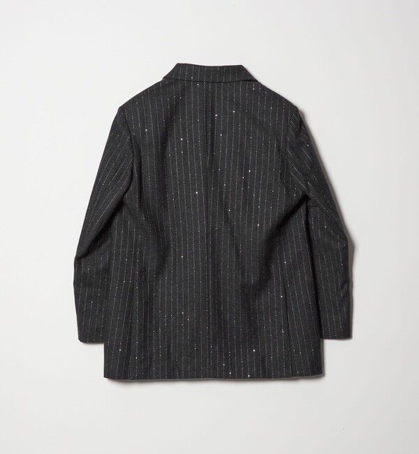 UNITED ARROWS「ダブルブレスト ストライプ ジャケット」|テーラードジャケット|