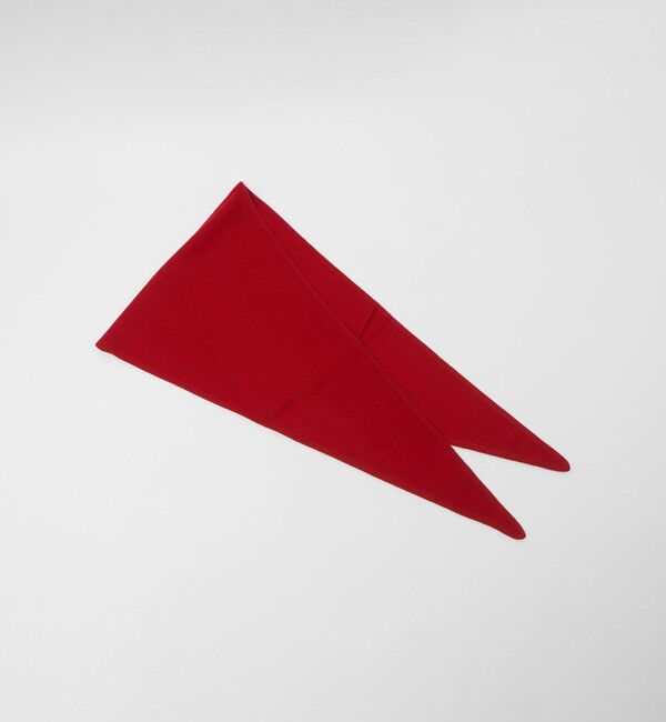 UNITED ARROWS「カシミヤ スカーフ」|バンダナ・スカーフ|RED