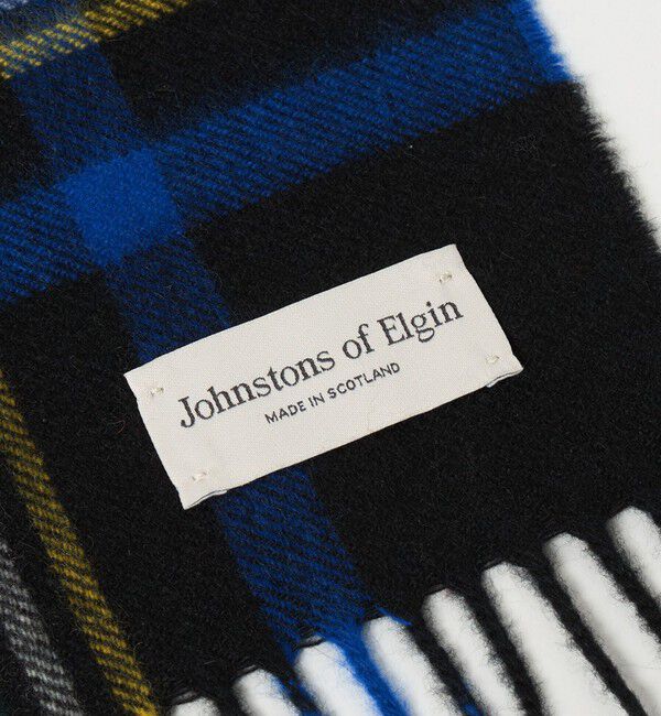 UNITED ARROWS「＜Johnstons of Elgin＞カシミヤ チェック 35 マフラー」|マフラー|