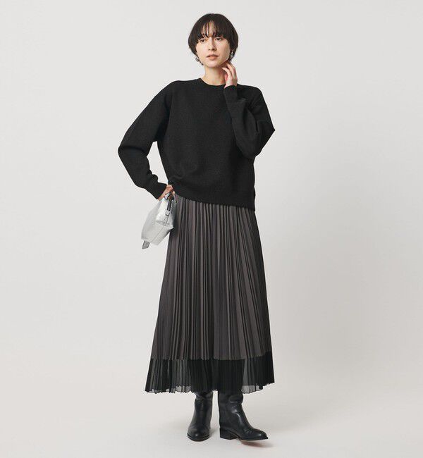 UNITED ARROWS「ラメ ニット スウェット ‐ウォッシャブル‐」|ニット・セーター|