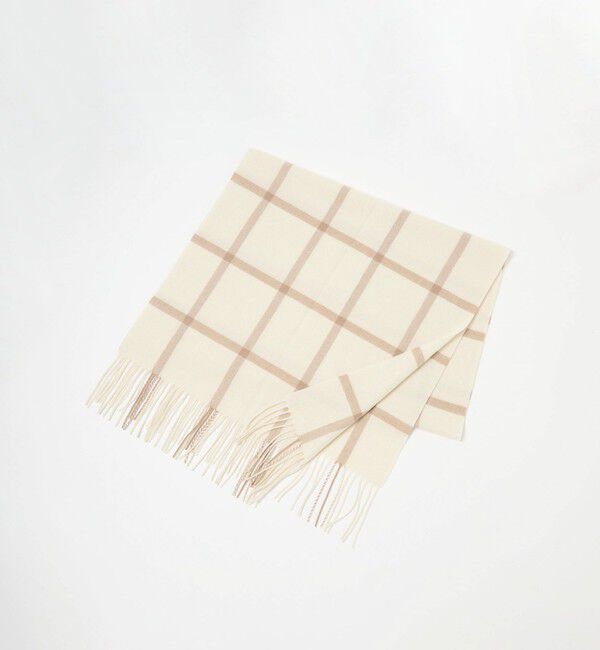 UNITED ARROWS「カシミヤ チェック ストール」|ストール|