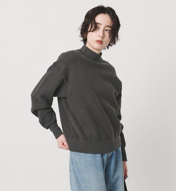 UNITED ARROWS「＜TICCA＞ウラケ ハイネック スウェット」|Tシャツ・カットソー|