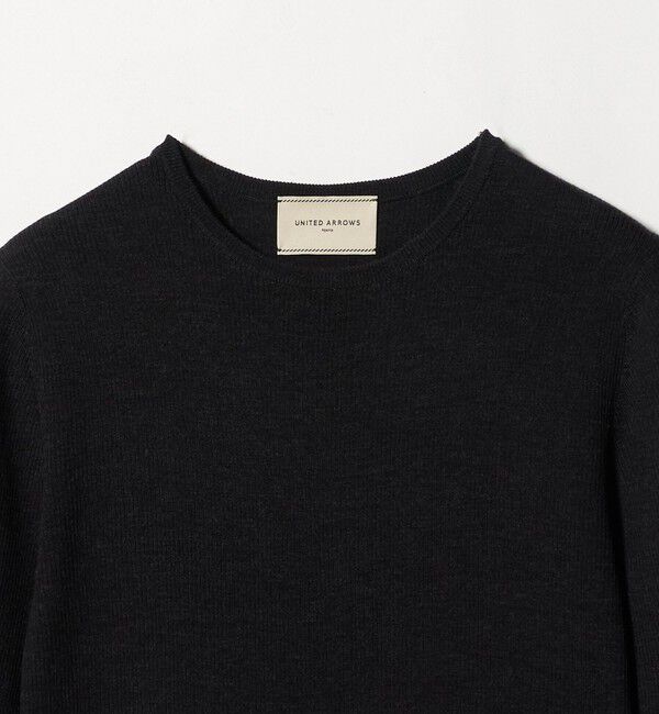 UNITED ARROWS「ハーフ スリーブ ニット」|ニット・セーター|