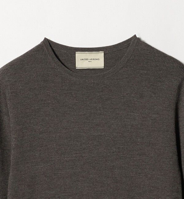 UNITED ARROWS「ハーフ スリーブ ニット」|ニット・セーター|