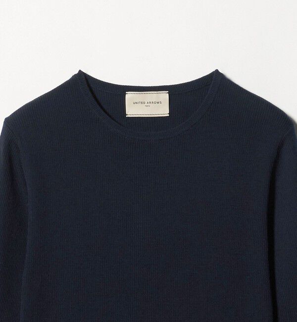 UNITED ARROWS「ハーフ スリーブ ニット」|ニット・セーター|