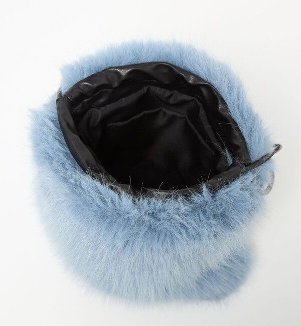 UNITED ARROWS「フェイクファー ドロストバッグ」|ショルダー・メッセンジャー|