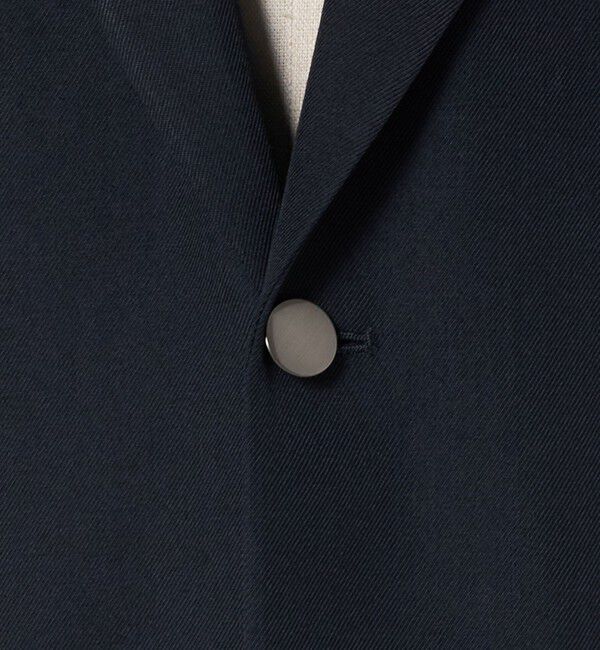 UNITED ARROWS「＜District＞ギャバジン リラックス シングル 2ボタンブレザー」|テーラードジャケット|