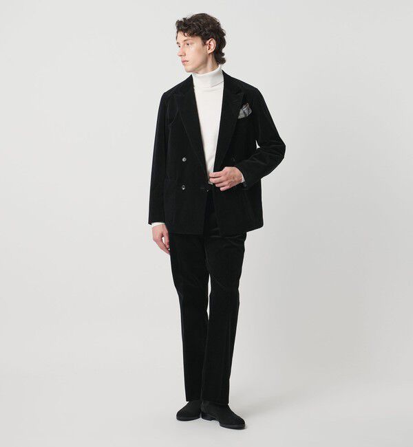 UNITED ARROWS「コーデュロイ オーディナリー 4ボタン ダブル ジャケット」|テーラードジャケット|