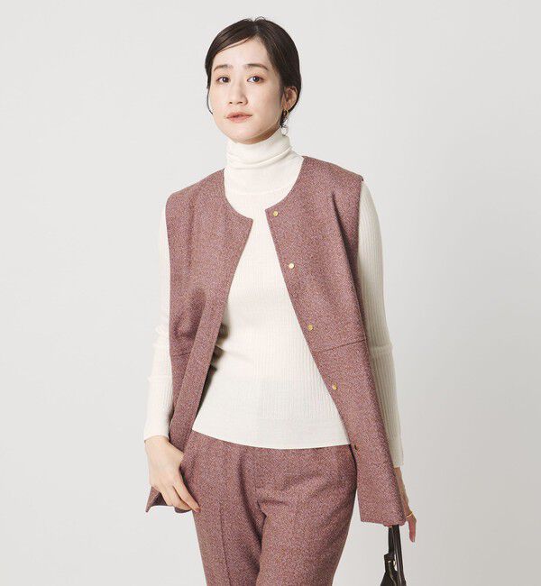 UNITED ARROWS「リブ タートルネック ニット」|ニット・セーター|