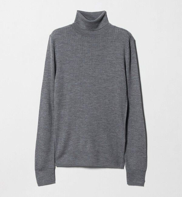 UNITED ARROWS「リブ タートルネック ニット」|ニット・セーター|