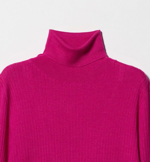 UNITED ARROWS「リブ タートルネック ニット」|ニット・セーター|