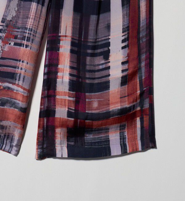UNITED ARROWS「＜SACRA＞ブラッシュ プリント パンツ」|その他|