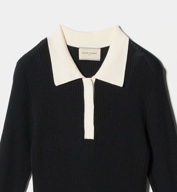 UNITED ARROWS「フィット ＆ フレア ポロワンピース」|ワンピース|