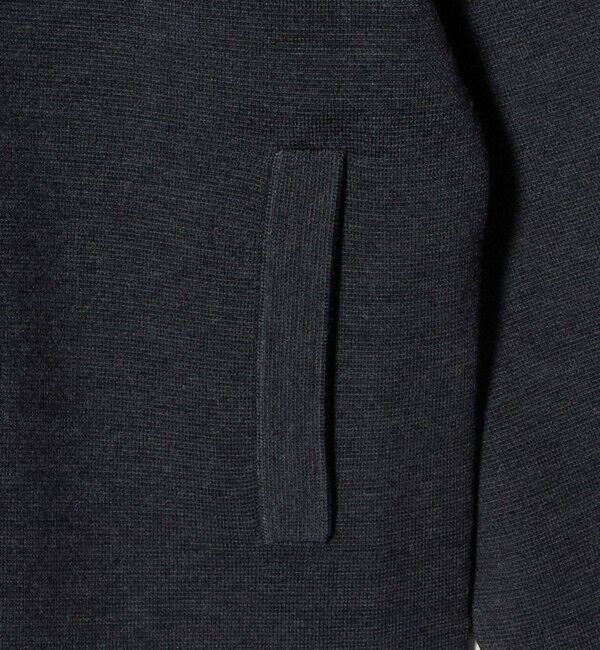 UNITED ARROWS「ミラノリブ ニット ジャケット」|カーディガン|