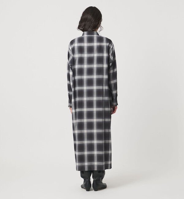 UNITED ARROWS「プリント シャツ ワンピース ‐ウォッシャブル‐」|ワンピース|