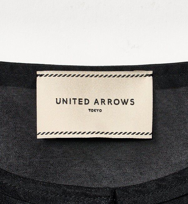 UNITED ARROWS「チュール シャーリング ブラウス」|シャツ・ブラウス|