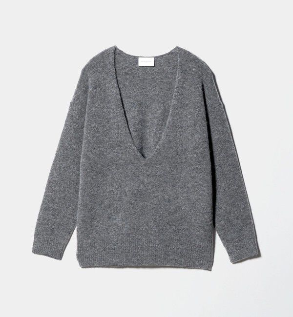 UNITED ARROWS「ディープ Vネック プルオーバー ニット」|ニット・セーター|