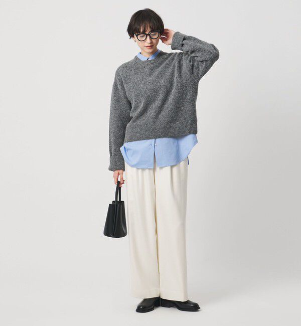 UNITED ARROWS「ワイドスリーブ プルオーバーニット」|ニット・セーター|