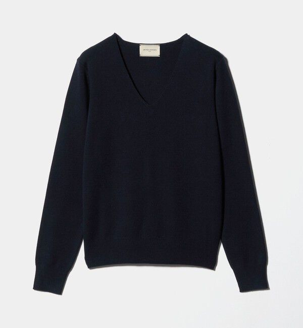 UNITED ARROWS「フルニードル Vネック ニット」|ニット・セーター|