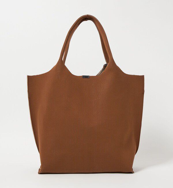 UNITED ARROWS「＜hALON＞ストライプ ニット トートバッグL」|トートバッグ|