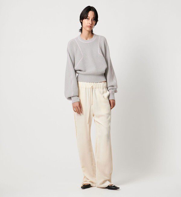 AEWEN MATOPH「＜AEWEN MATOPH＞アゼステッチ ニットプルオーバー ‐ ウォッシャブル ‐」|ニット・セーター|