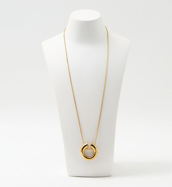UNITED ARROWS「ドーナツトップ ネックレス」|ネックレス|