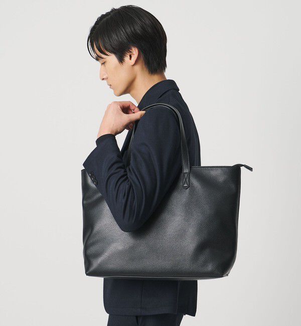UNITED ARROWS「レザーライク トートバッグM」|トートバッグ|