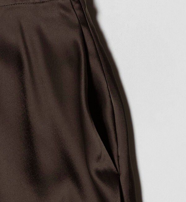 UNITED ARROWS「サテン コクーン スカート ‐ウォッシャブル‐」|スカート|