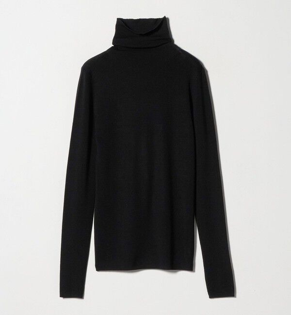 UNITED ARROWS「18G フィットリブ タートルネック ニット」|ニット・セーター|