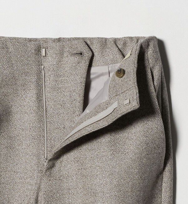 UNITED ARROWS「MOKU ３カラー ツイードライク スリムパンツ」|スラックス|