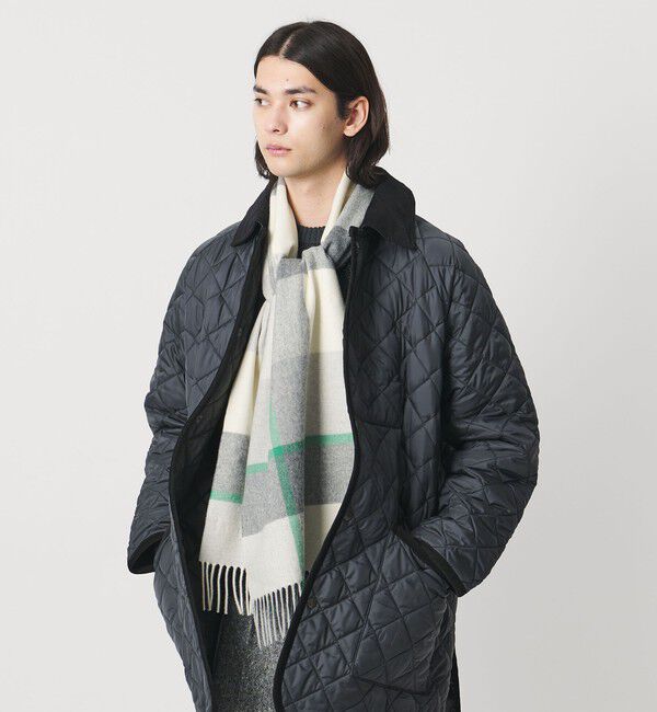 UNITED ARROWS「【別注】＜Joshua Ellis＞ブロックチェック マフラー」|マフラー|
