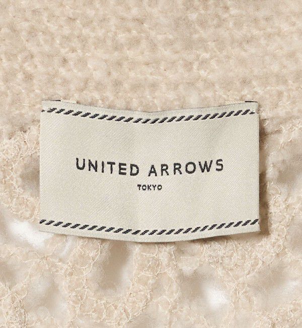 UNITED ARROWS「クロシェ ポロ カーディガン」|カーディガン|