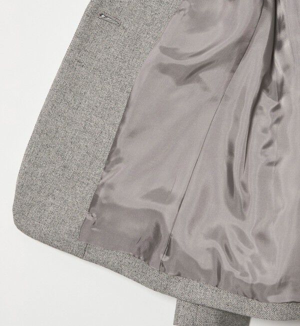 UNITED ARROWS「ツイードライク ノーカラージャケット」|ノーカラージャケット|