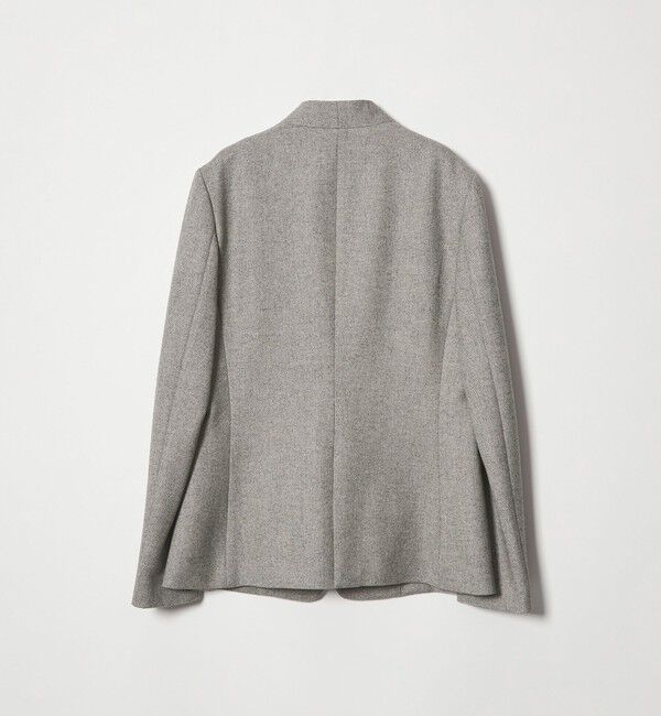 UNITED ARROWS「ツイードライク ノーカラージャケット」|ノーカラージャケット|