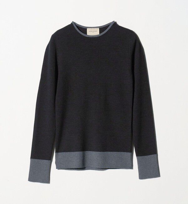 UNITED ARROWS「18G ウール リブ ニット」|ニット・セーター|