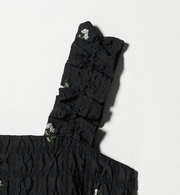 UNITED ARROWS「スクエア フラワー ジャガード キャミソール」|キャミソール|