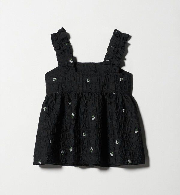 UNITED ARROWS「スクエア フラワー ジャガード キャミソール」|キャミソール|