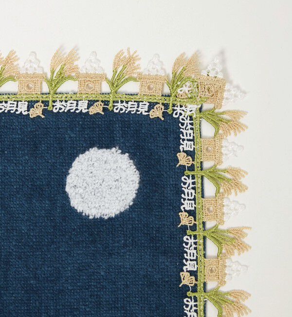 UNITED ARROWS「＜近沢レース店＞お月見 ハンカチ」|ハンカチ|