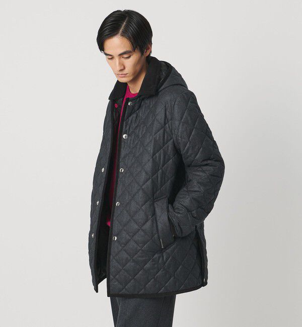 UNITED ARROWS「【別注】＜MACKINTOSH＞CROCKETFORD EX/キルティング フーデッドコート」|その他|