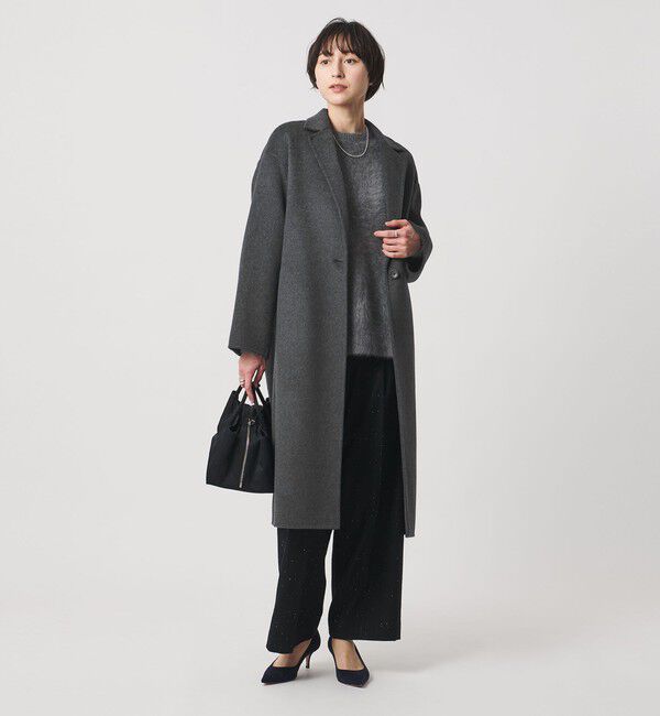 UNITED ARROWS「リバー テーラードコート」|その他|DK.GRAY