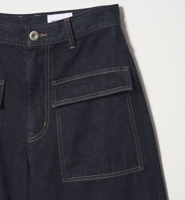 UNITED ARROWS「フラップポケット デニムパンツ」|デニム|