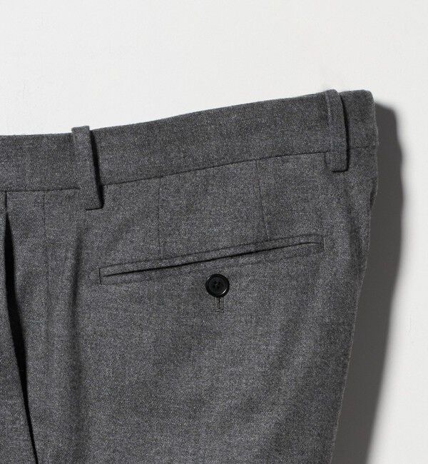 UNITED ARROWS「ストレッチフランネル ノープリーツ スラックス COMFORT EASY-MODEL ヨコストレッチ」|スーツ|