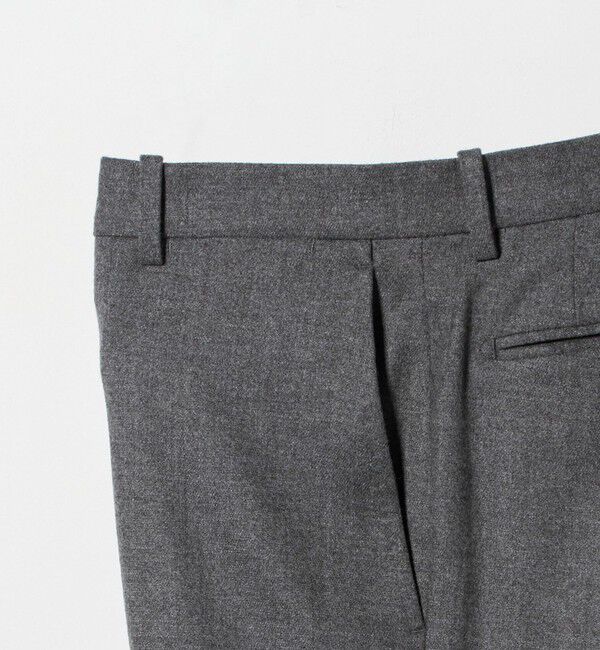 UNITED ARROWS「ストレッチフランネル ノープリーツ スラックス COMFORT EASY-MODEL ヨコストレッチ」|スーツ|