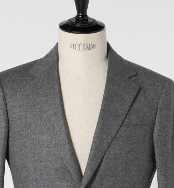 UNITED ARROWS「ストレッチフランネル シングル2ボタン テーラードジャケット COMFORT EASY-MODEL ヨコストレッチ」|スーツ|