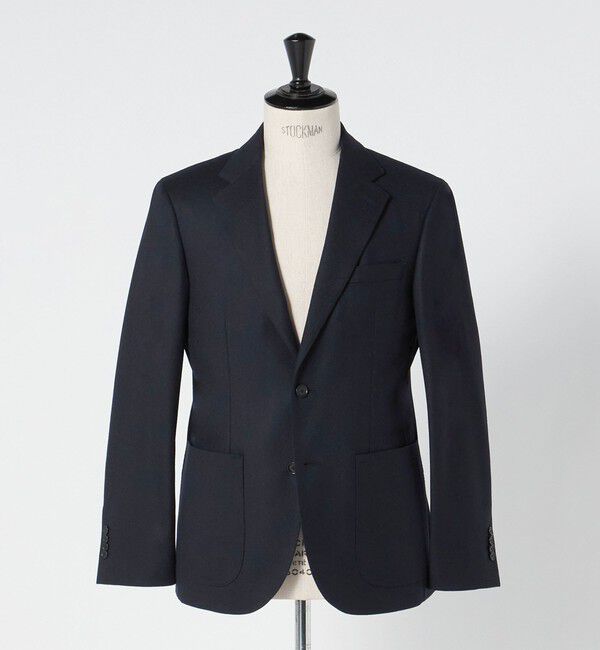 UNITED ARROWS「ストレッチフランネル シングル2ボタン テーラードジャケット COMFORT EASY-MODEL ヨコストレッチ」|スーツ|