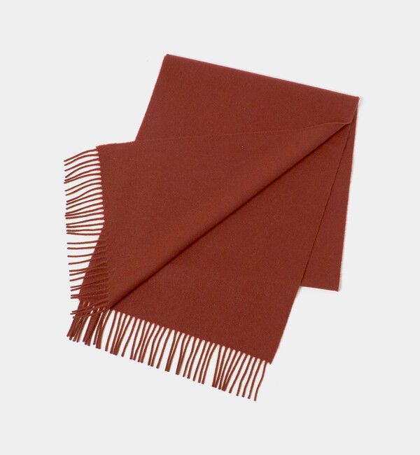 UNITED ARROWS「【別注】＜Johnstons of Elgin＞2PLY ソリッド カシミヤマフラー」|マフラー|BRICK